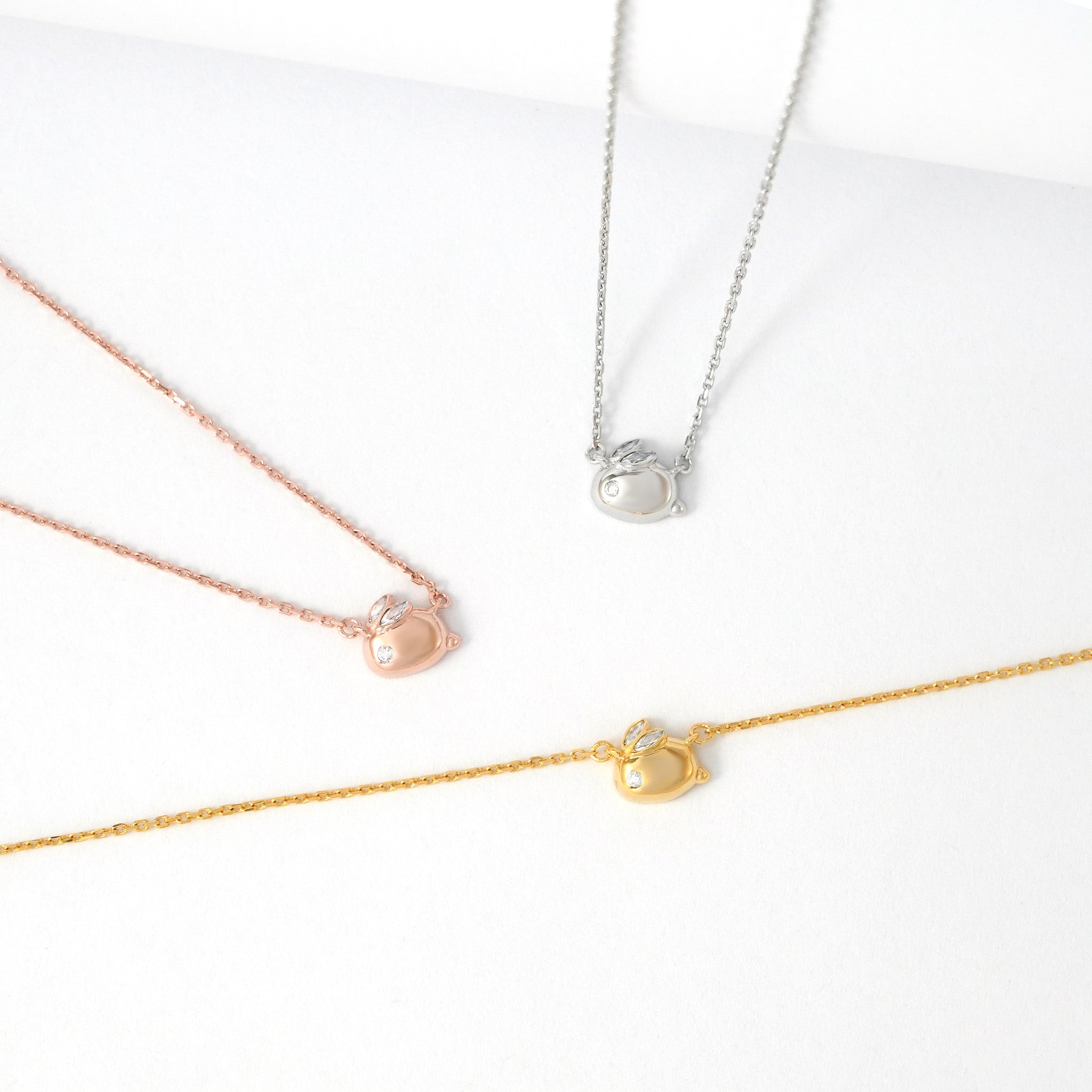 S925 Eyes on You Rabbit Necklace – 2ST Jewellery