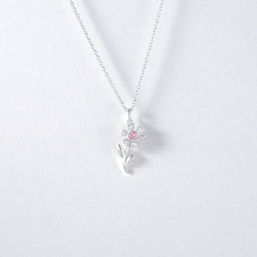 S925 Blossom Floral Necklace