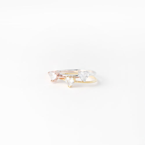 S925 Petite Heart Ring